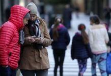 Frío polar y mucho viento: tras el paso de la ciclogénesis en Argentina