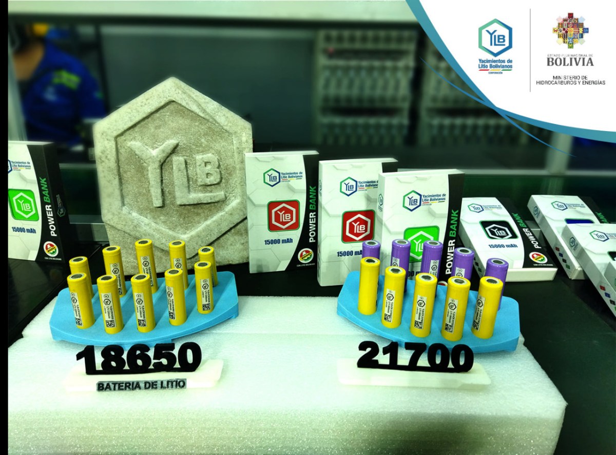 YLB focaliza su producción piloto de baterías en tres industrias bolivianas y dar iluminación a