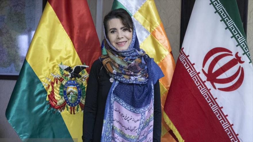 Embajadora Bolivia en Irán