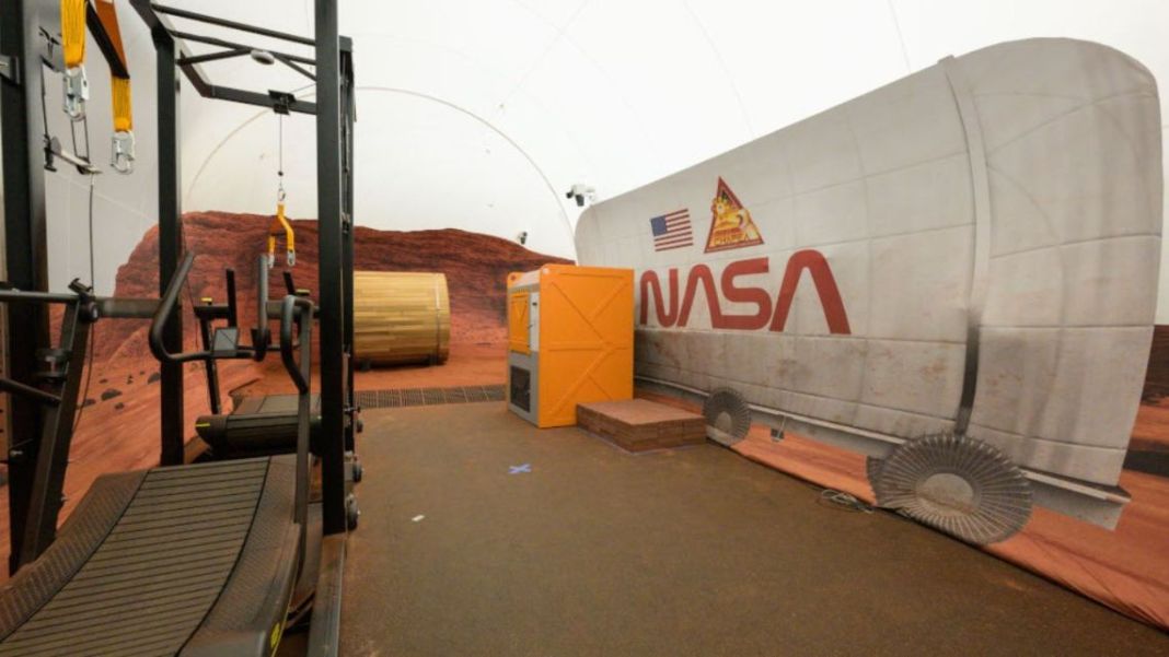 Habitat simulacion Marte