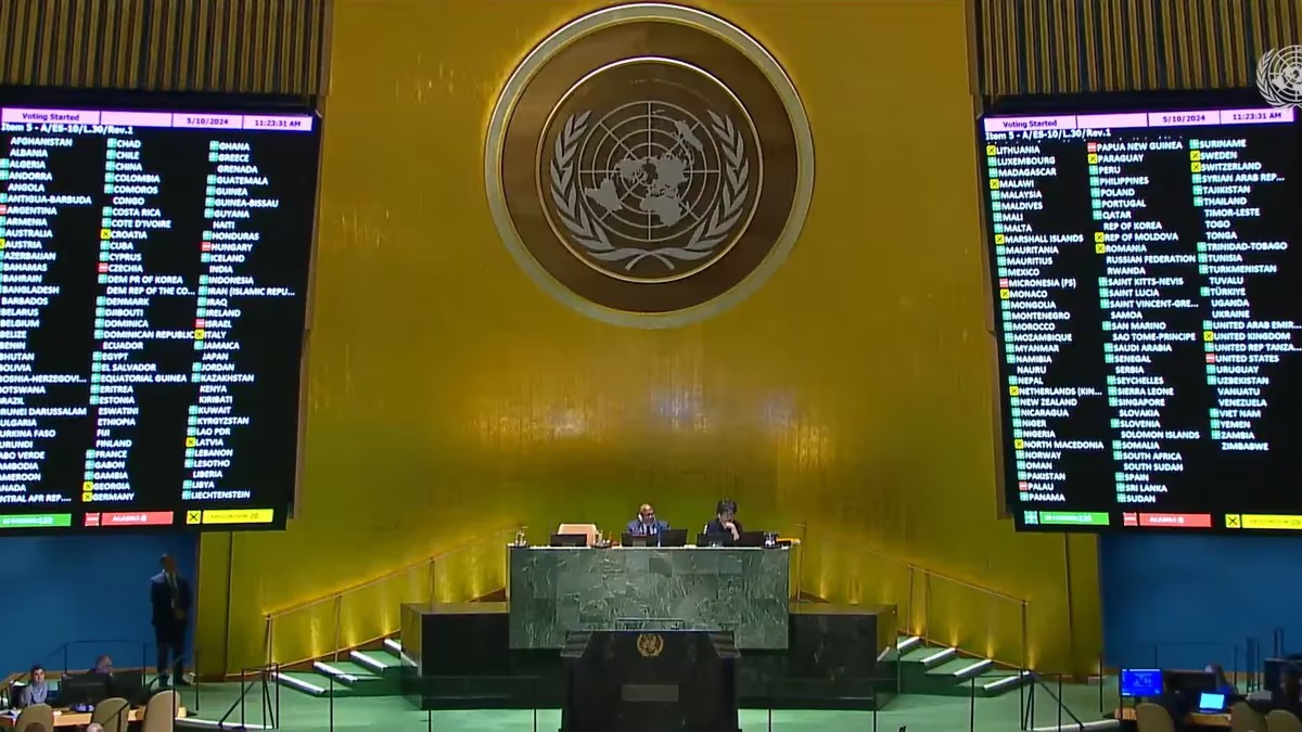 La votación en la ONU a favor de Palestina exhibió la fractura ...