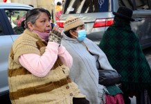 Senamhi advierte de ingreso de frente frío para Tarija, Chuquisaca y Santa Cruz