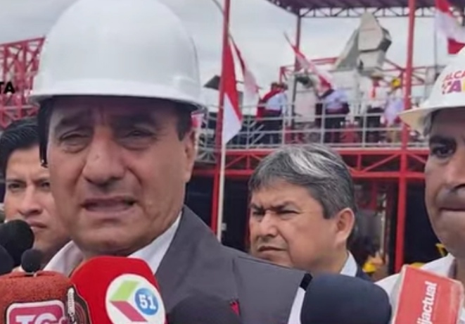 Alcalde de Tarija inaugura la planta de tratamiento de aguas residuales ...