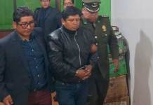 Justicia revoca detención domiciliaria de excobista Huarachi y debe volver a la cárcel