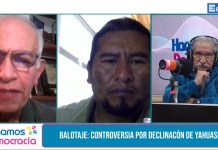 Exvocales: TSE afectó los derechos políticos de Yahuasi por impericia y cometió errores