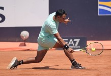 Hugo Dellien protagoniza una dura batalla en el Masters 1000 de Roma
