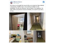 Ministro Mauricio Zamora expresa indignación tras visita al Hospital San Juan de Dios de Tarija