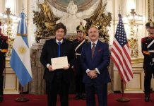 El embajador de EEUU en la Argentina elogió el plan económico de Milei en el Día de la Industria